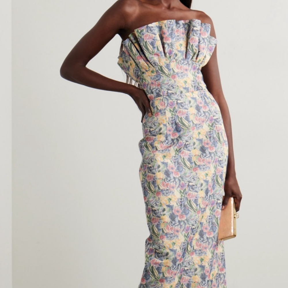 Markarian demeter floral gown size 6